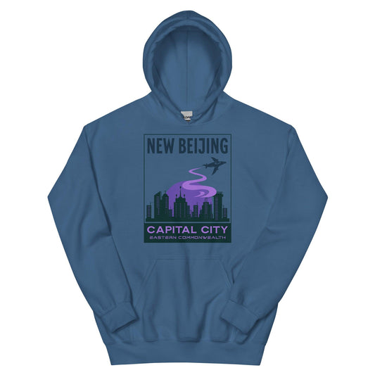 New Beijing Hoodie - The Bean Workshop - Eastern Commonwealth, hoodie, Marissa Meyer, New Beijing, The Lunar Chronicles
