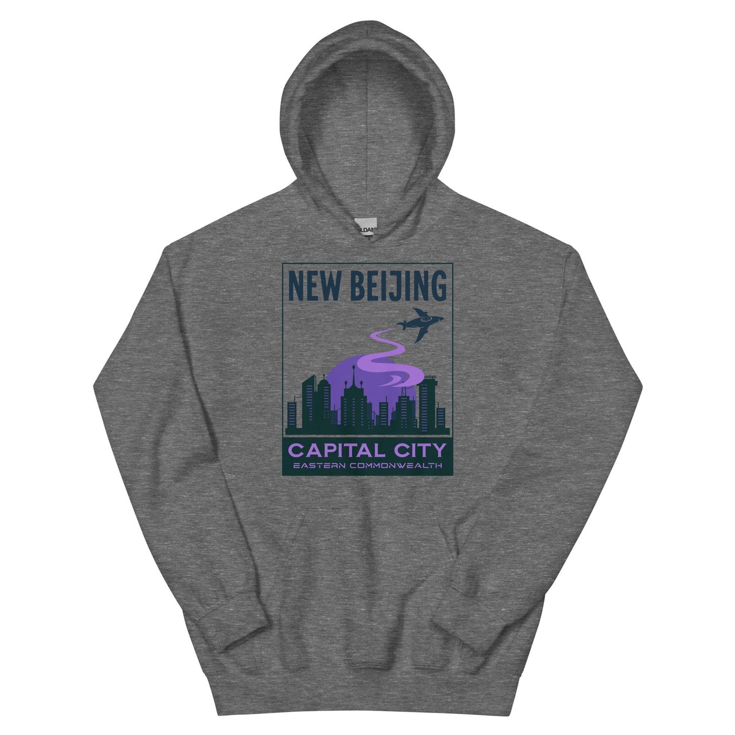 New Beijing Hoodie - The Bean Workshop - Eastern Commonwealth, hoodie, Marissa Meyer, New Beijing, The Lunar Chronicles
