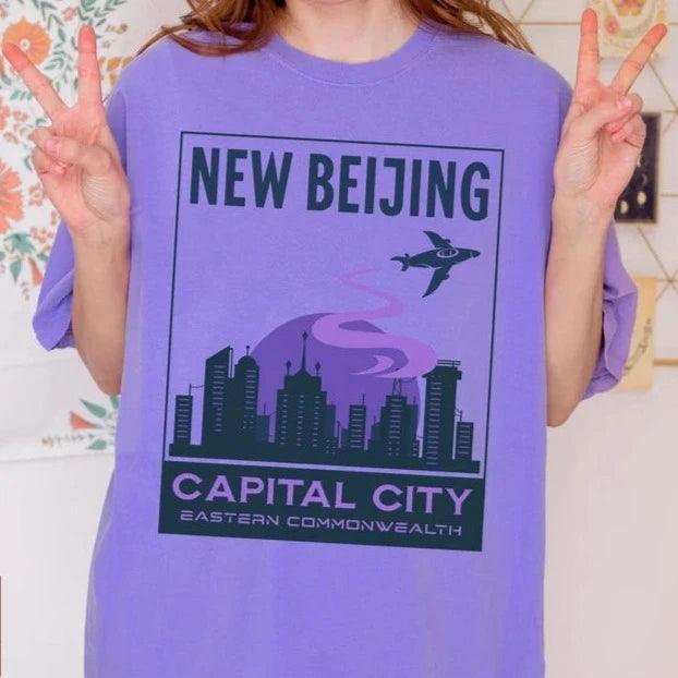 New Beijing Tee Shirt - The Bean Workshop - box tee, marissa meyer, tlc