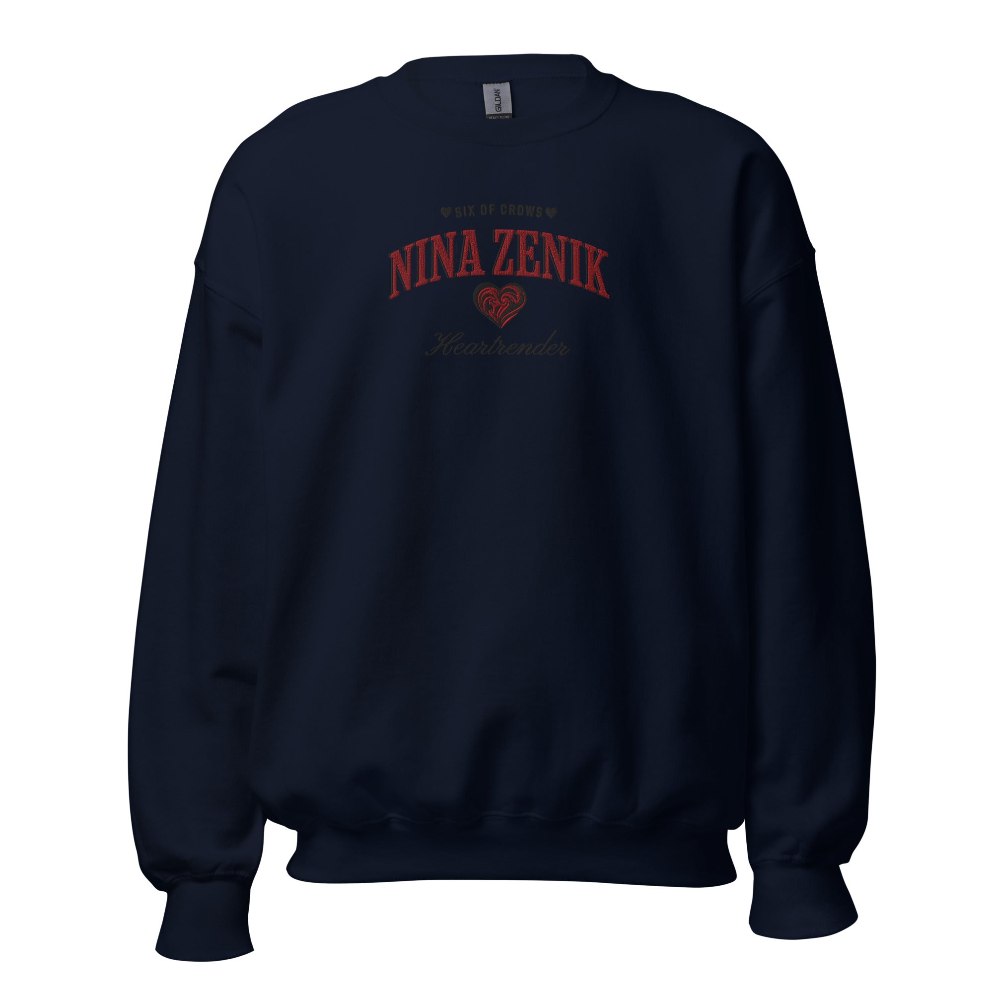 Nina Zenik Embroidered Sweatshirt – The Bean Workshop
