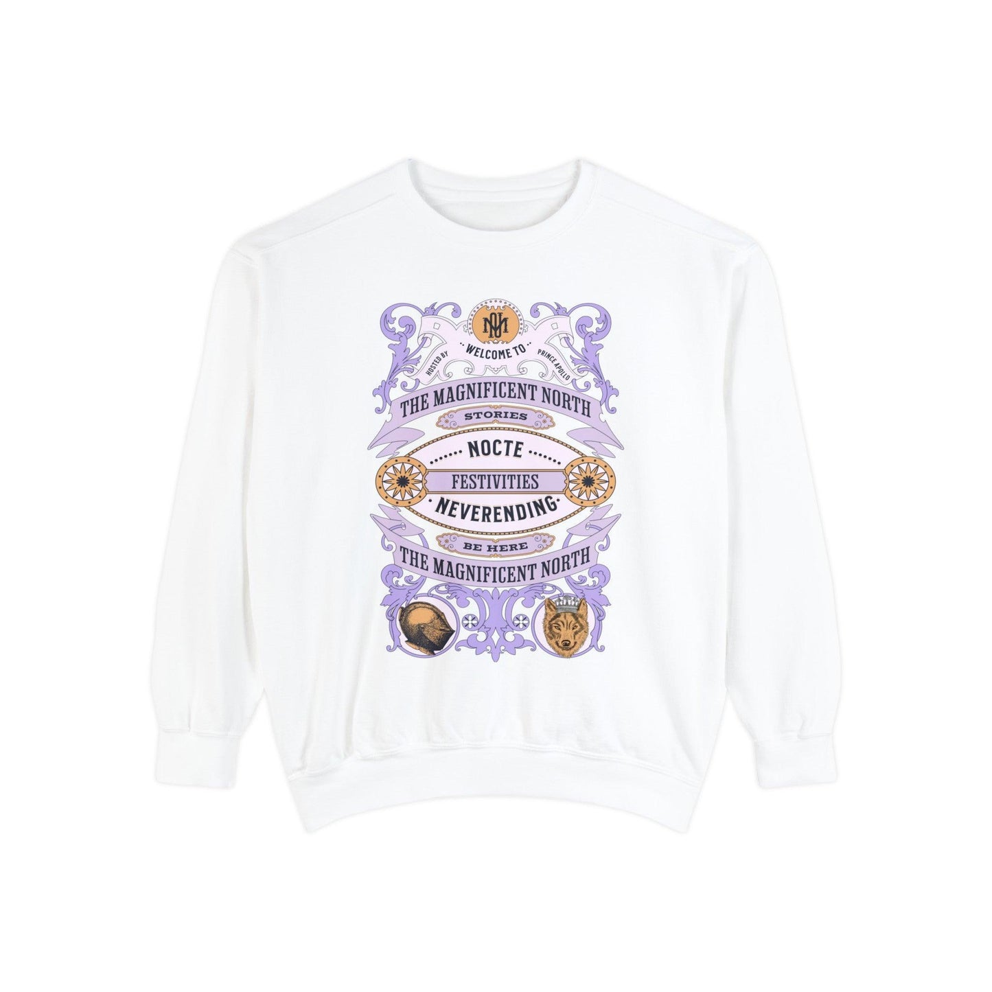 Nocte Neverending Festivities Heavyweight Sweatshirt - The Bean Workshop - evangeline fox, heavyweight sweatshirt, jacks prince of hearts, once upon a broken heart, ouabh, stephanie garber, Sweatshirts