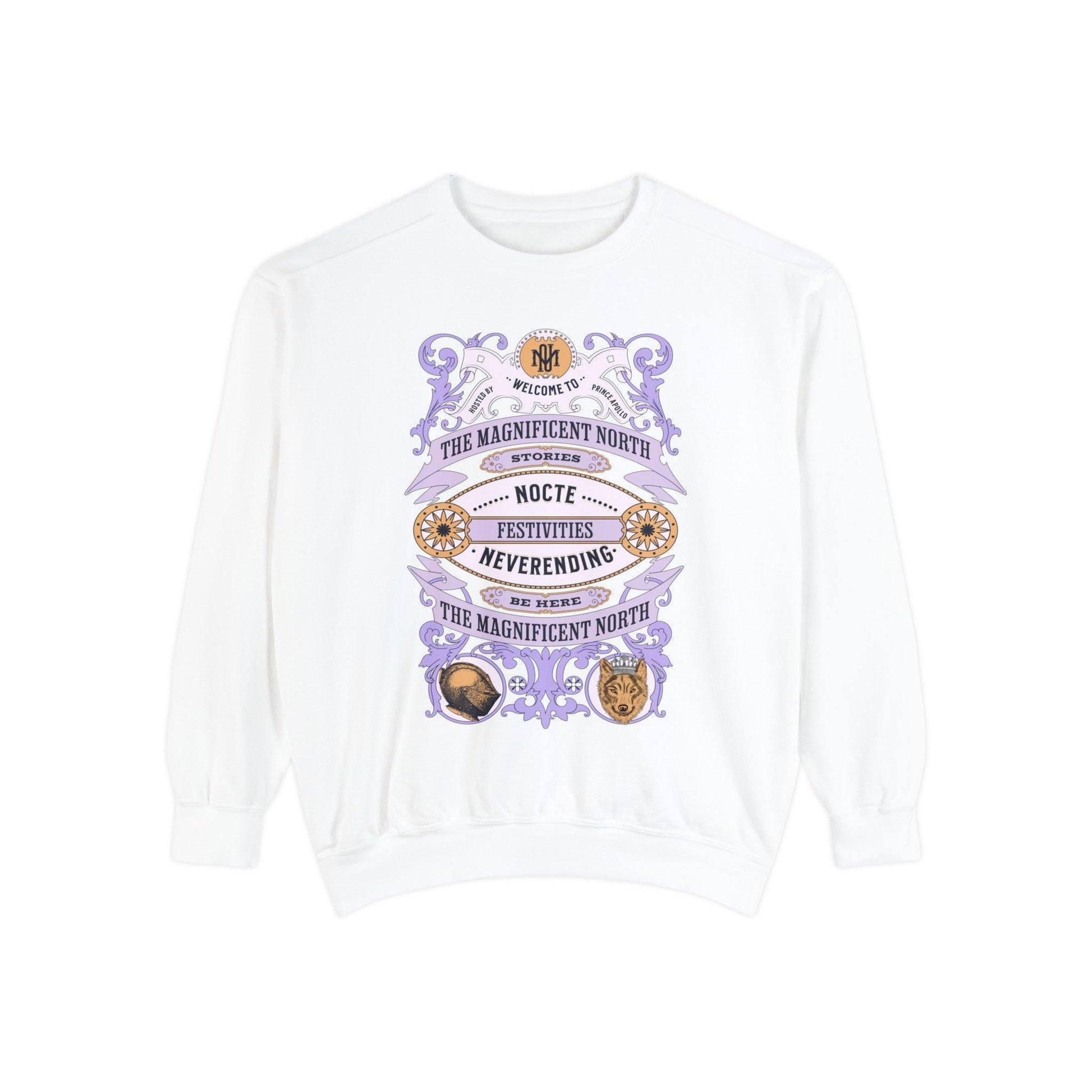 Nocte Neverending Festivities Heavyweight Sweatshirt - The Bean Workshop - evangeline fox, heavyweight sweatshirt, jacks prince of hearts, once upon a broken heart, ouabh, stephanie garber, Sweatshirts