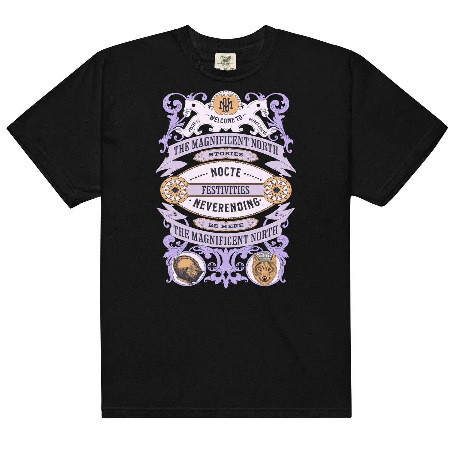 Nocte Neverending Festivities T-Shirt - The Bean Workshop - box tee, evangeline fox, jacks prince of hearts, once upon a broken heart, ouabh, stephanie garber