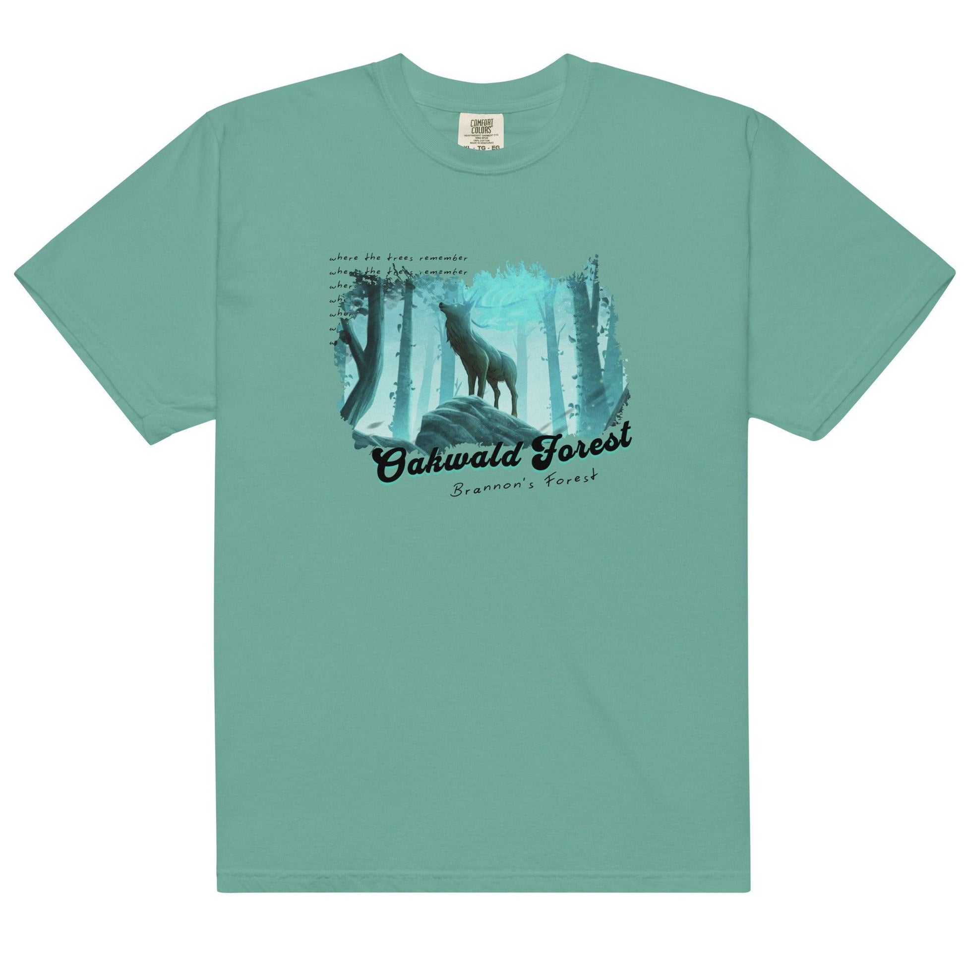 Oakwald Forest Tee Shirt - The Bean Workshop - box tee, sarah j. maas, tog