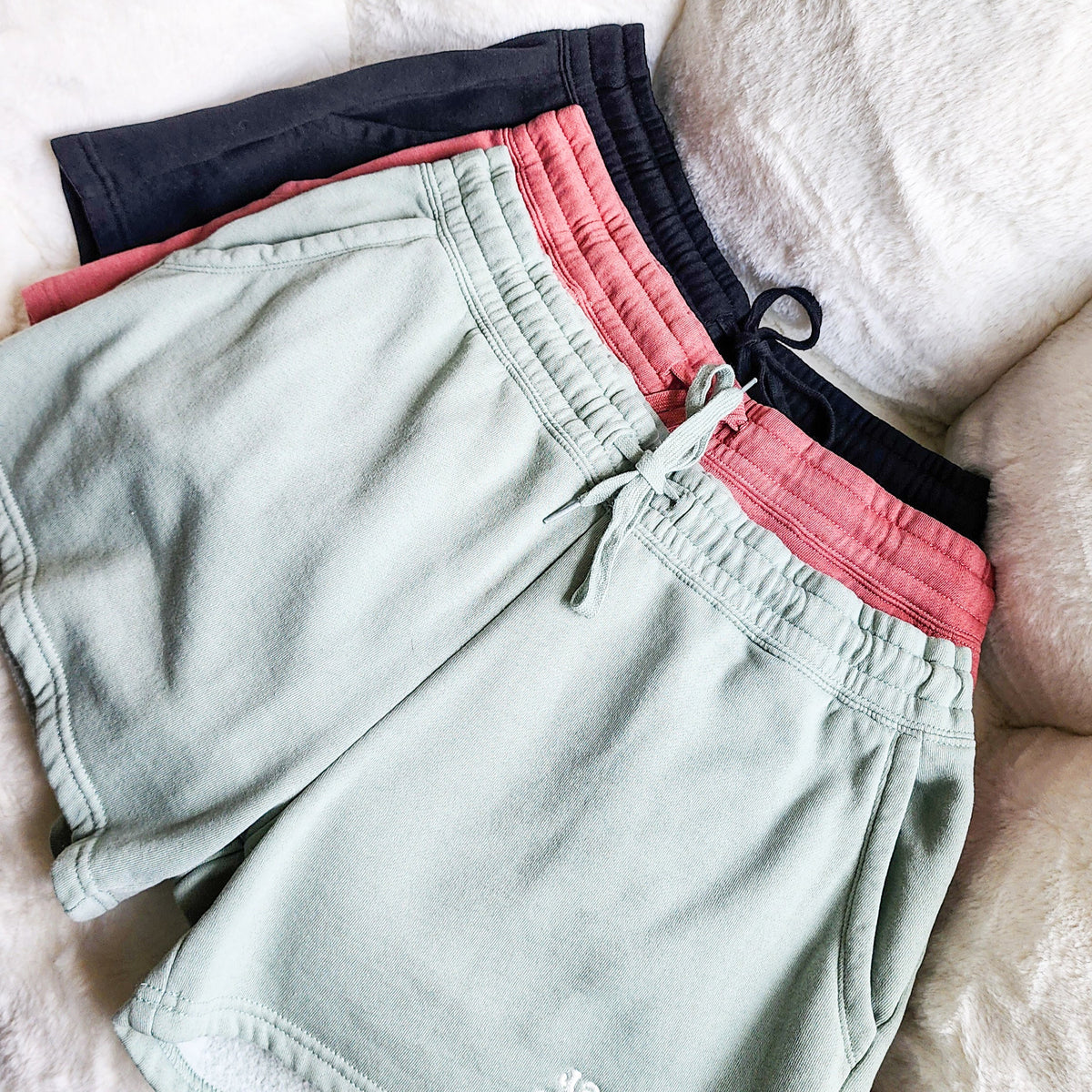 One More Chapter Embroidered Shorts - The Bean Workshop - shorts