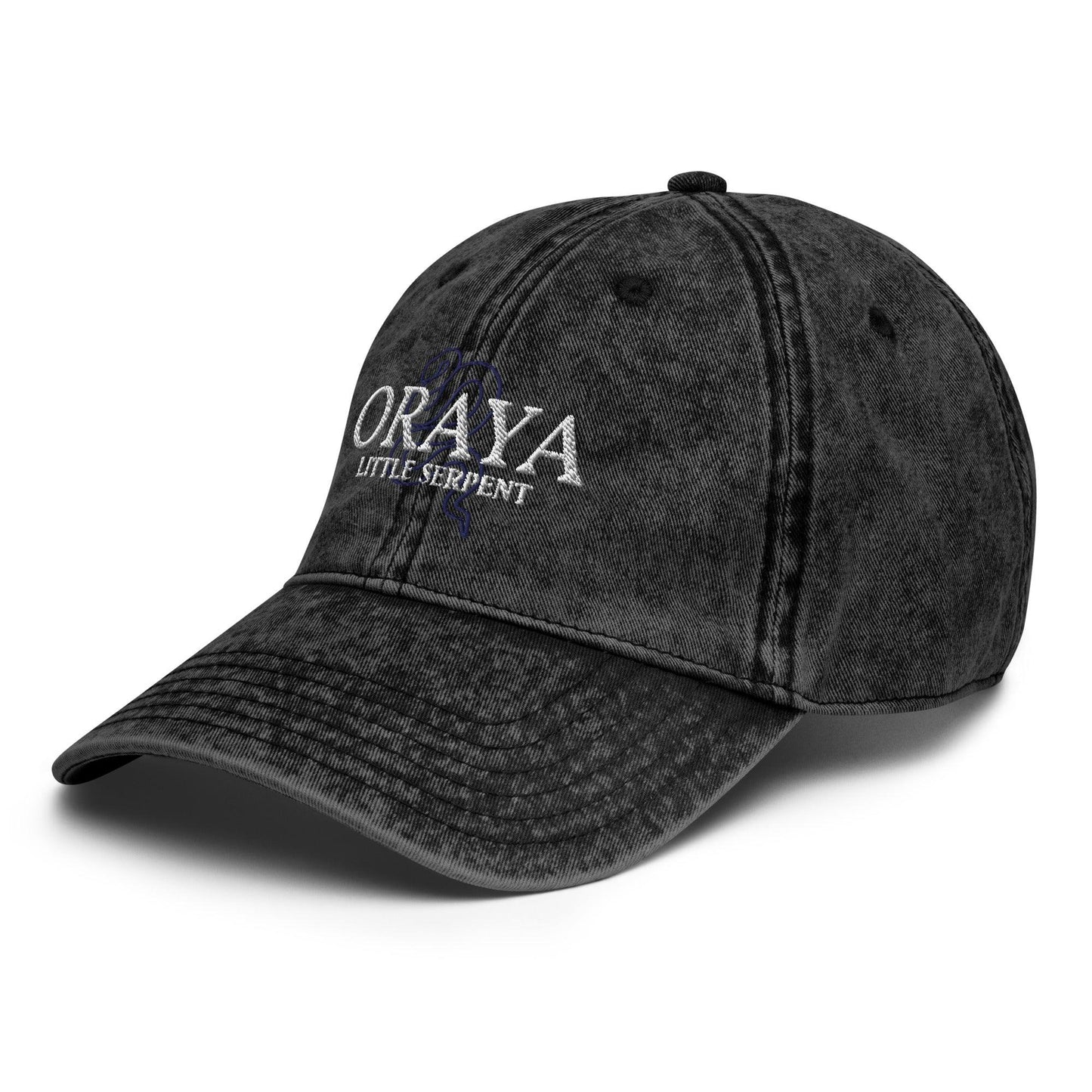 Oraya Embroidered Hat - The Bean Workshop - cap, carissa broadbent, embroidered, hat, the serpent and the wings of night