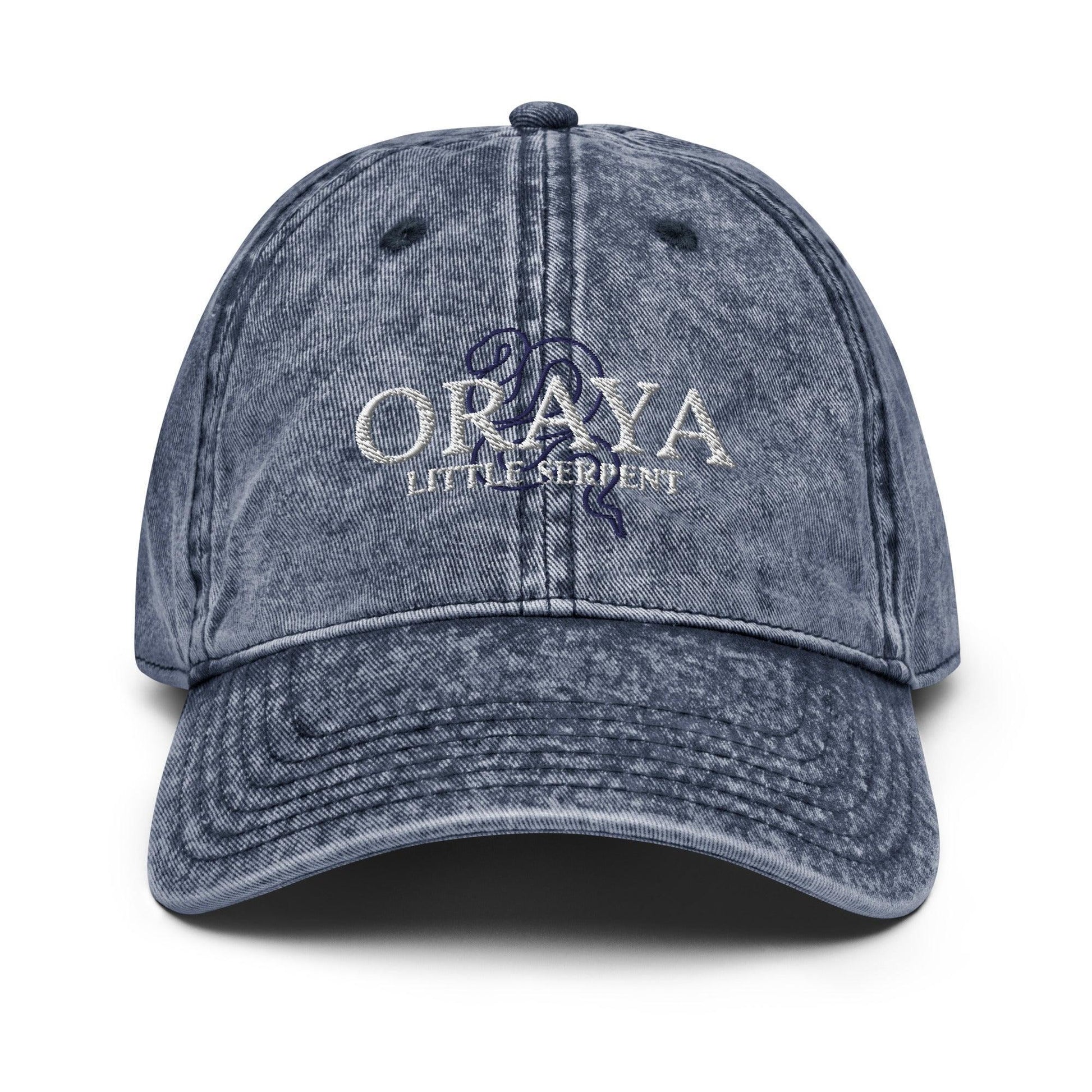 Oraya Embroidered Hat - The Bean Workshop - cap, carissa broadbent, embroidered, hat, the serpent and the wings of night