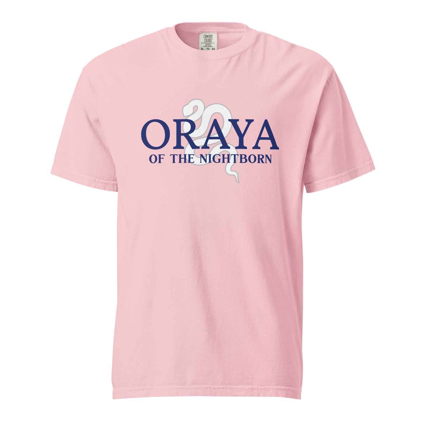 Oraya of the Night Born T-shirt - The Bean Workshop - Bookish Fashion, Carissa Broadbent, Fandom Merch, little serpent, Oraya, Oraya of the Night Born, t-shirt, tee