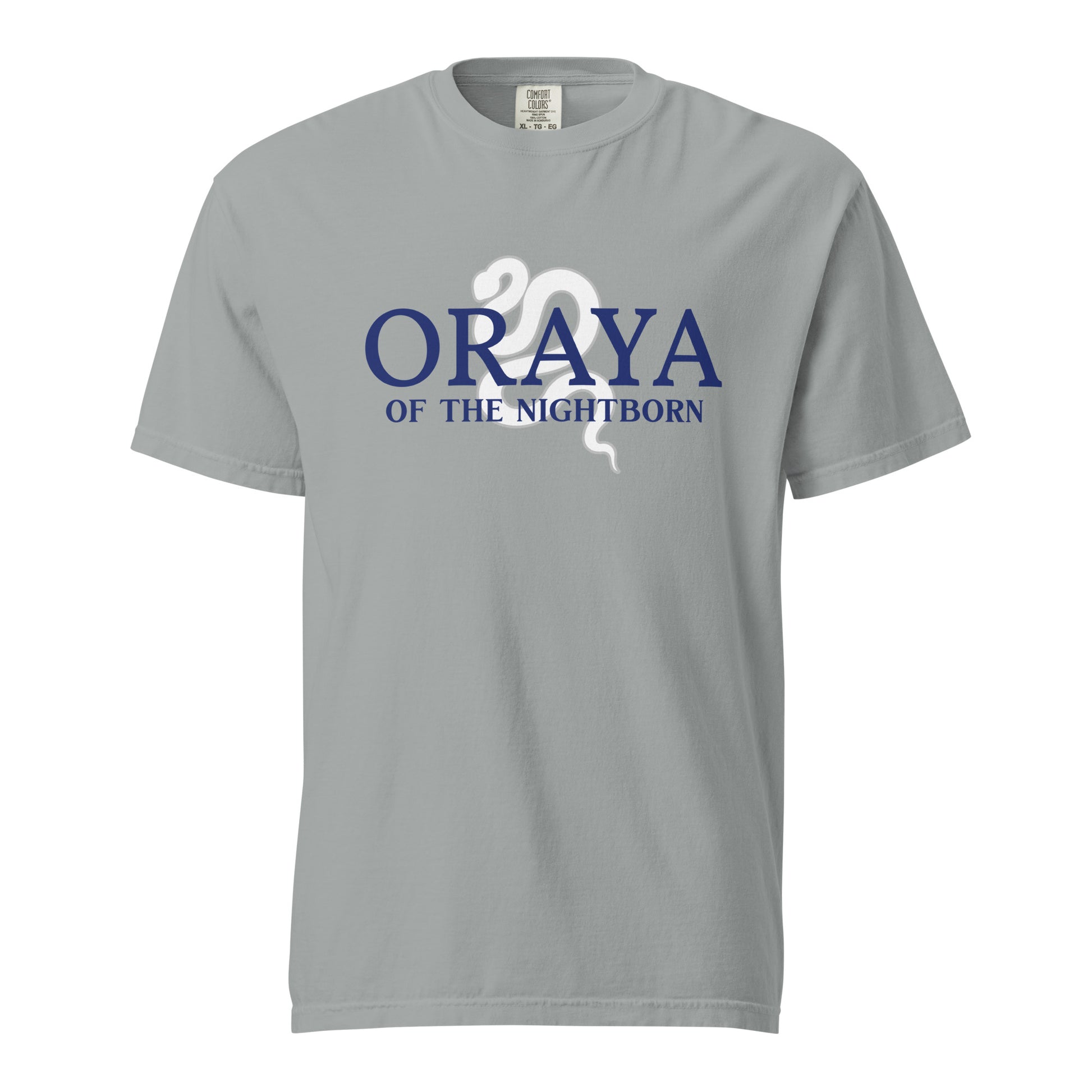 Oraya of the Night Born T-shirt - The Bean Workshop - Bookish Fashion, Carissa Broadbent, Fandom Merch, little serpent, Oraya, Oraya of the Night Born, t-shirt, tee