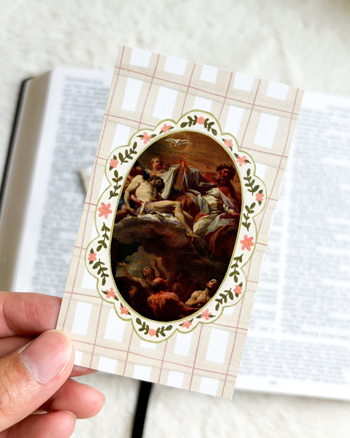 Prayer of St. Gertrude for the Souls in Purgatory Card & Bookmark - The Bean Workshop - All Souls Day, archangel, Baptism, Catholic, Catholic kids, children, children's prayer, Confirmation, Confirmation gift, discernment, faith gift, First Communion, guardian angel, Hail Holy Queen, Hail Mary, Holy Family, Holy Spirit, Immaculate Heart, Marian gift, Memorare, Our Father, Pentecost, prayer card, souls in Purgatory, St. Gertrude, St. Joseph, St. Michael, vocation