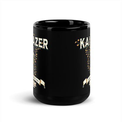 Prince Kai Azer of Kingdom Ilya Black Glossy Coffee Mug - The Bean Workshop - ceramic cup, coffee mug, cup, kai azer, lauren roberts, mug, paedyn gray, powerless