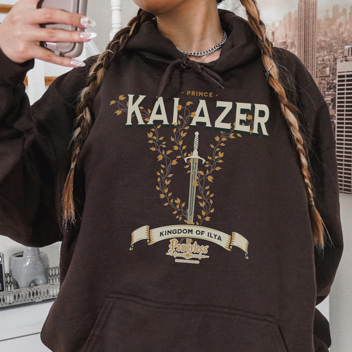 Prince Kai Azer of Kingdom Ilya Hoodie - The Bean Workshop - hoodie, kai azer, lauren roberts, paedyn gray, powerless