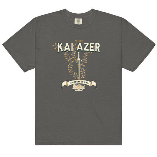 Prince Kai Azer of Kingdom Ilya Tee Shirt - The Bean Workshop - box tee, kai azer, lauren roberts, paedyn gray, powerless, t-shirt, tee