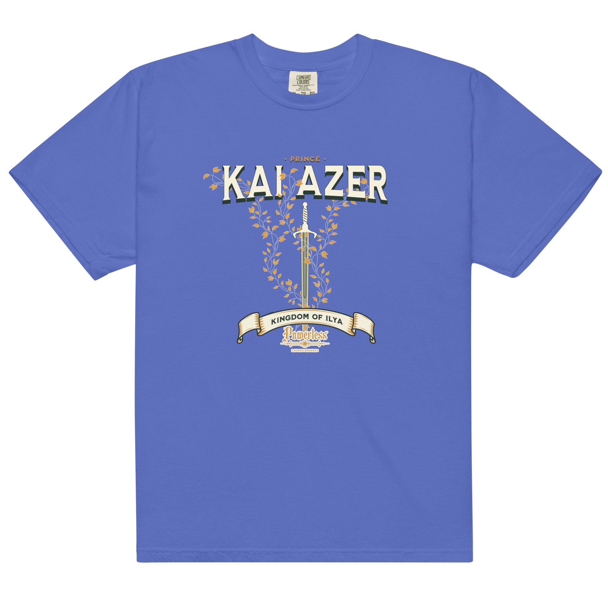 Prince Kai Azer of Kingdom Ilya Tee Shirt - The Bean Workshop - box tee, kai azer, lauren roberts, paedyn gray, powerless, t-shirt, tee