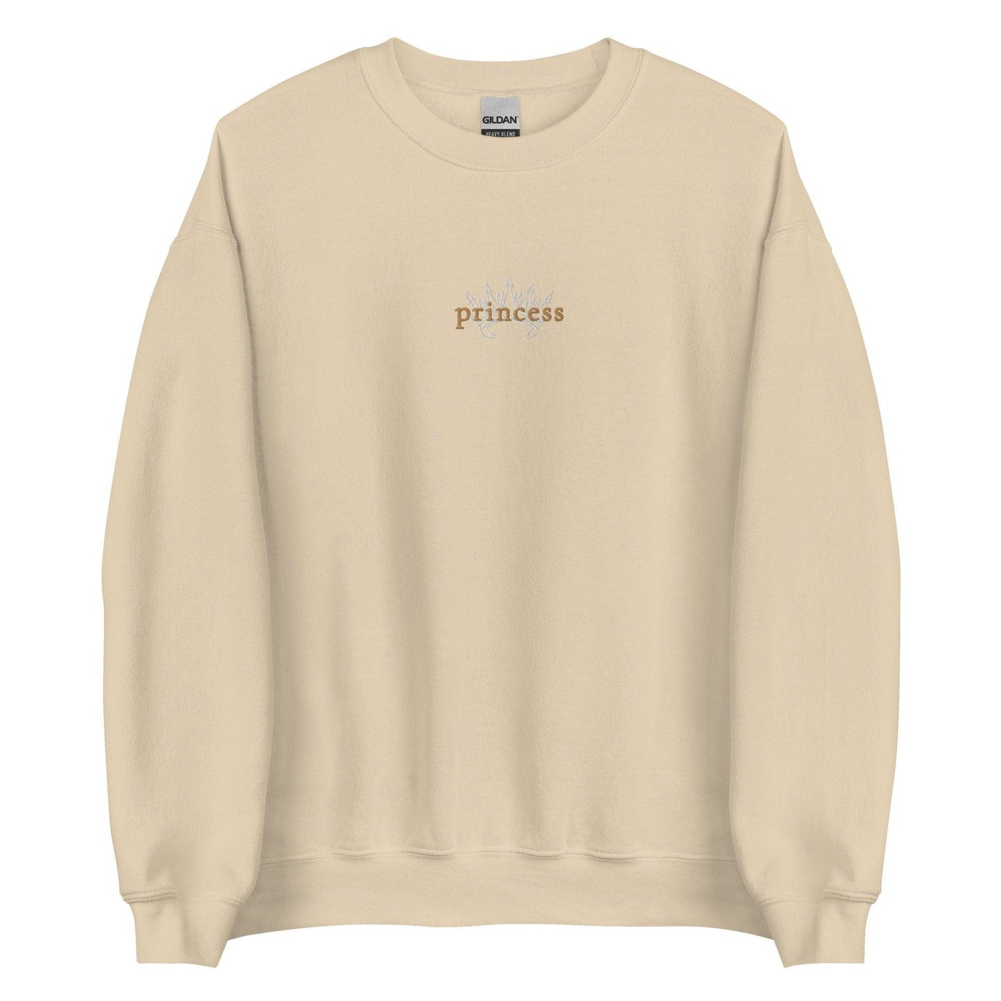 Princess Embroidered Sweatshirt - The Bean Workshop - ana huang, bridget von ascheberg, embroidered, rhys larsen, sweatshirt, twisted