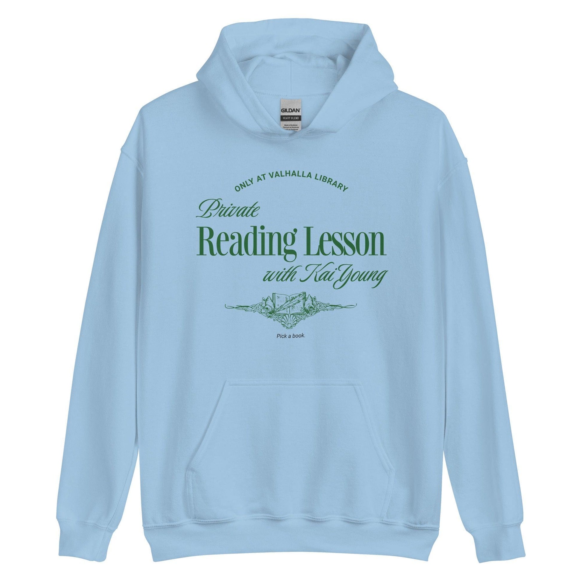 Private Reading Lesson with Kai Young Hoodie - The Bean Workshop - ana huang, hoodie, kai young, king of pride, kings of sin