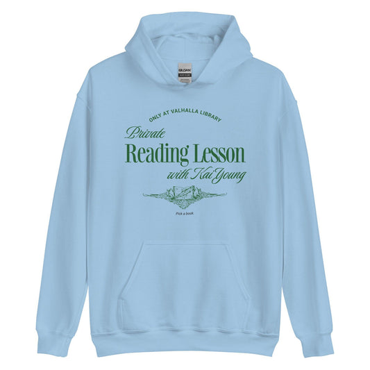 Private Reading Lesson with Kai Young Hoodie - The Bean Workshop - ana huang, hoodie, kai young, king of pride, kings of sin