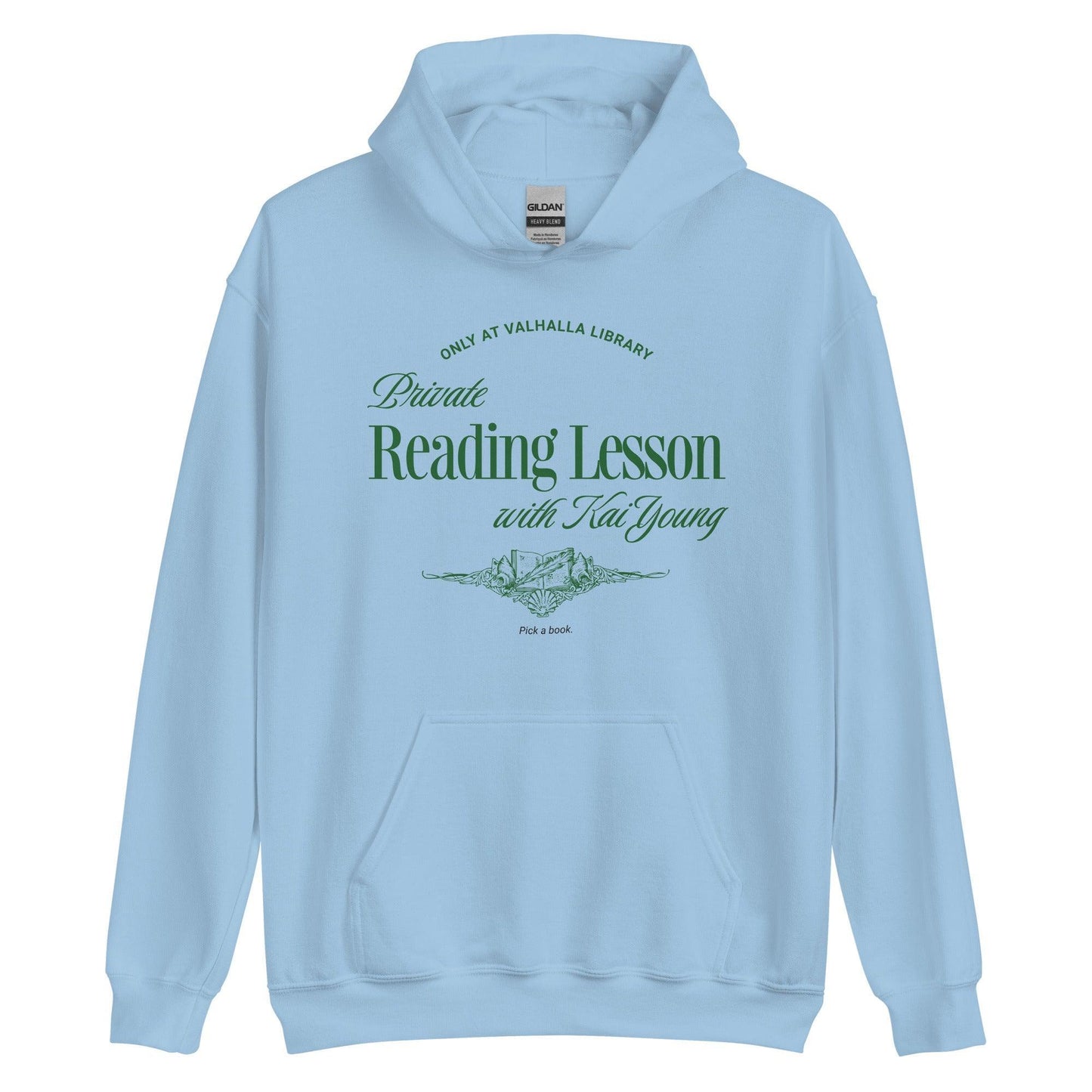 Private Reading Lesson with Kai Young Hoodie - The Bean Workshop - ana huang, hoodie, kai young, king of pride, kings of sin