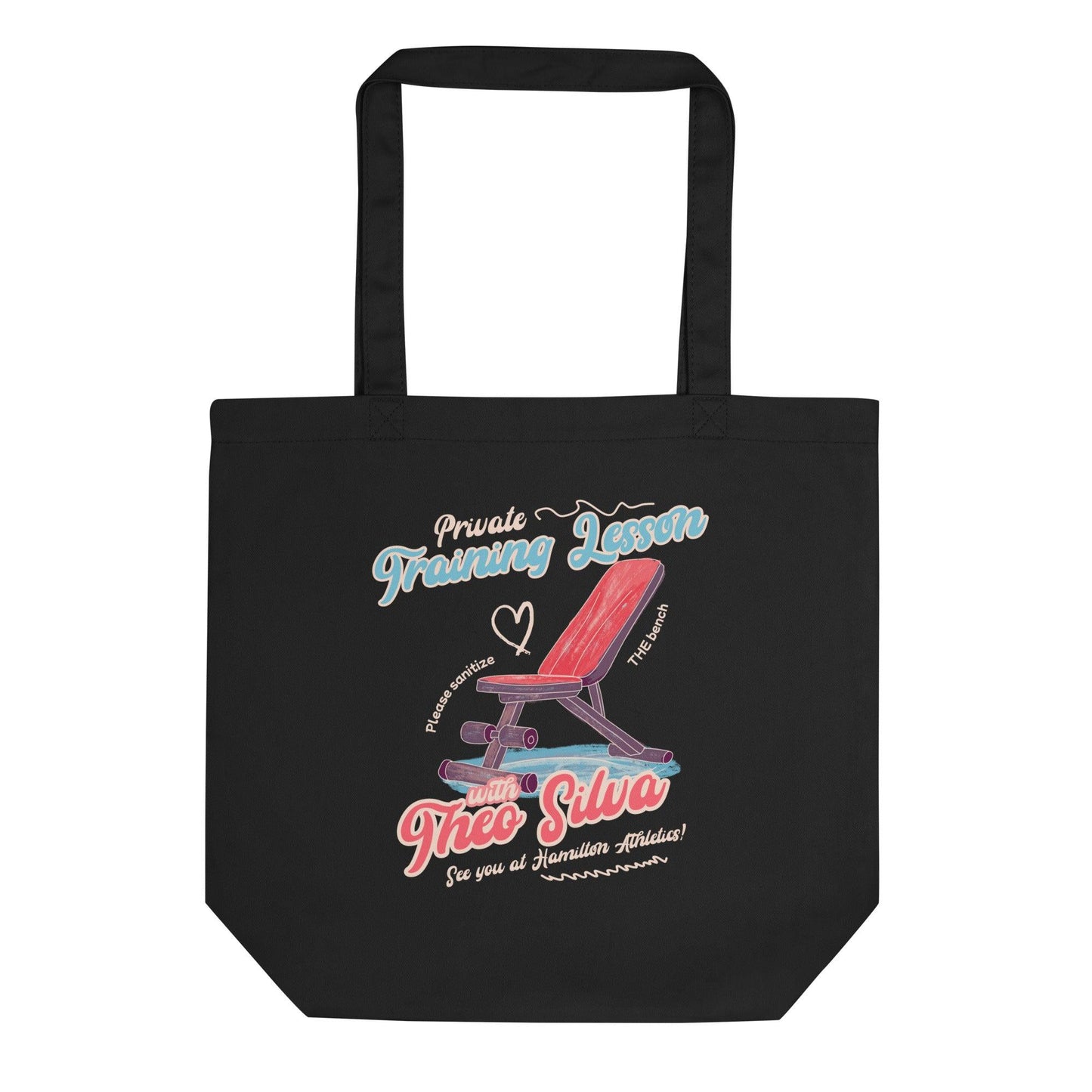 Private Training Lesson with Theo Silva Organic Cotton Twill Tote Bag - The Bean Workshop - book tote bag, bookaholic gift, Chestnut Springs, Elsie Silver, Private Training Lesson, reading gift, Theo and Summer, Theo Silva, tote bag