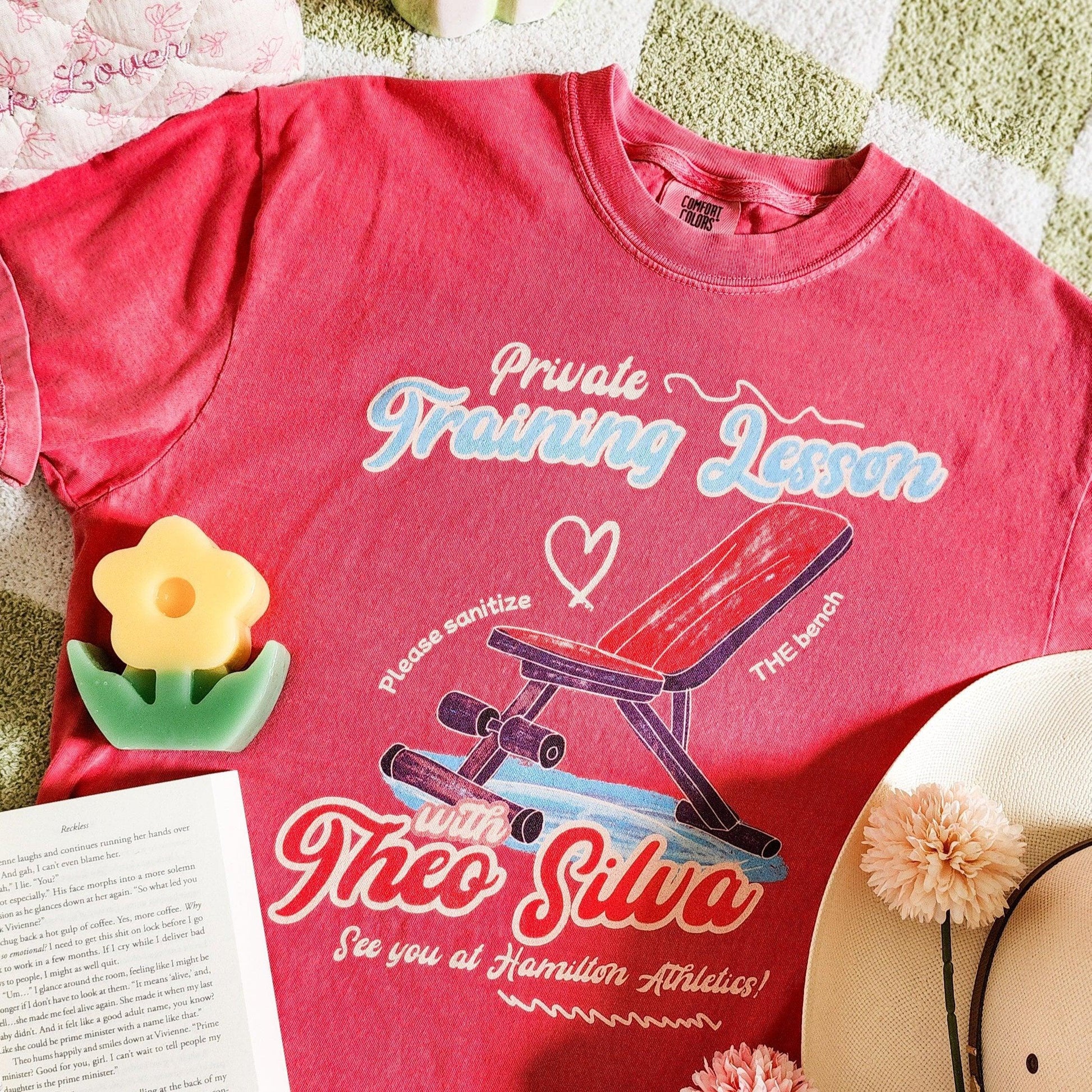 Private Training Lesson with Theo Silva Tee Shirt - The Bean Workshop - box tee, chestnut springs, elsie silver, summer hamilton, theo silva