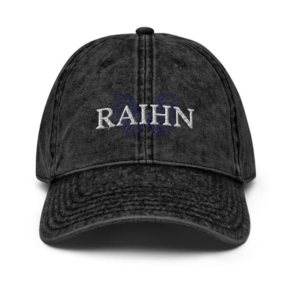 Raihn Rishan King of the House of Night Embroidered Hat - The Bean Workshop - cap, carissa broadbent, embroidered, hat, the serpent and the wings of night