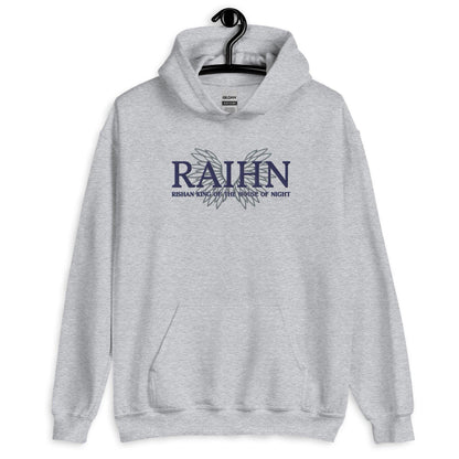Raihn Rishan King of the House of Night Embroidered Hooded Sweatshirt - The Bean Workshop - carissa broadbent, embroidered, hoodie, the serpent and the wings of night