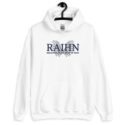Raihn Rishan King of the House of Night Embroidered Hooded Sweatshirt - The Bean Workshop - carissa broadbent, embroidered, hoodie, the serpent and the wings of night