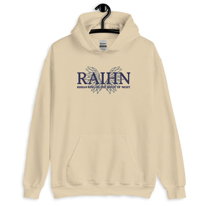 Raihn Rishan King of the House of Night Embroidered Hooded Sweatshirt - The Bean Workshop - carissa broadbent, embroidered, hoodie, the serpent and the wings of night