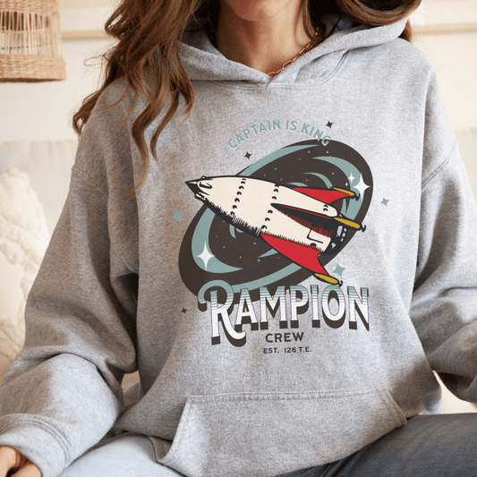 Rampion Crew Hoodie - The Bean Workshop - hoodie, Marissa Meyer, Rampion Crew, The Lunar Chronicles