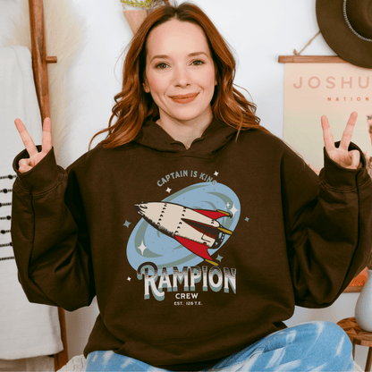Rampion Crew Hoodie - The Bean Workshop - hoodie, Marissa Meyer, Rampion Crew, The Lunar Chronicles