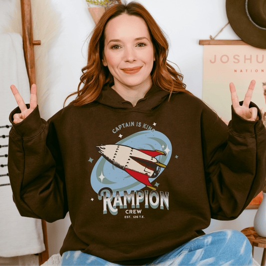 Rampion Crew Hoodie - The Bean Workshop - hoodie, Marissa Meyer, Rampion Crew, The Lunar Chronicles