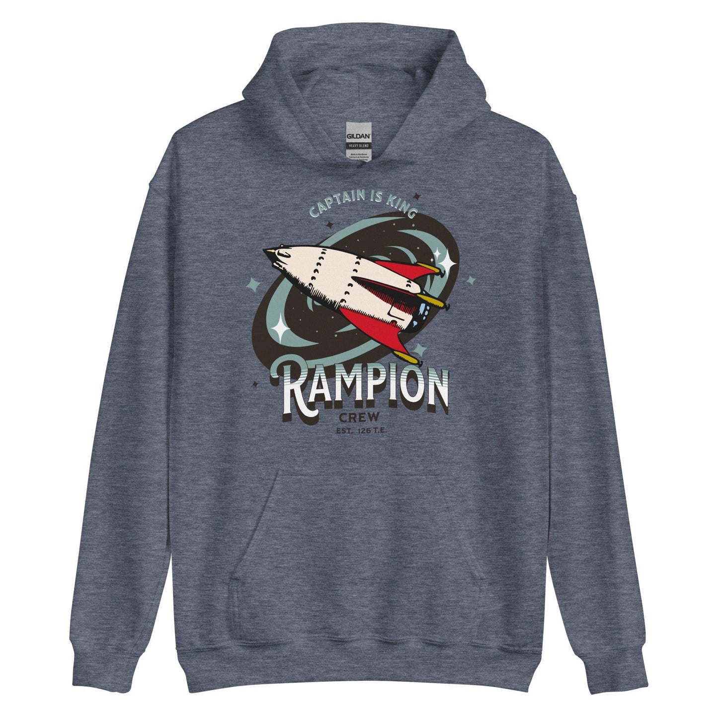 Rampion Crew Hoodie - The Bean Workshop - hoodie, Marissa Meyer, Rampion Crew, The Lunar Chronicles