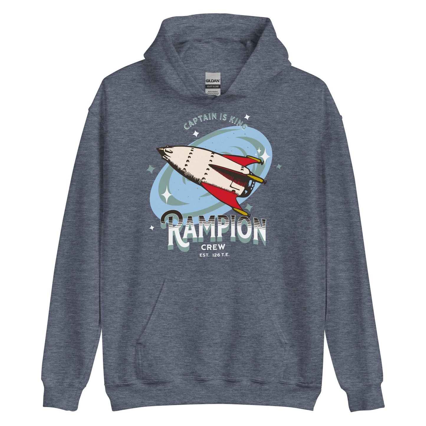 Rampion Crew Hoodie - The Bean Workshop - hoodie, Marissa Meyer, Rampion Crew, The Lunar Chronicles