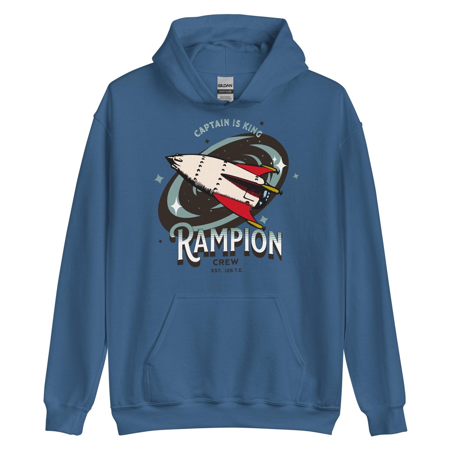 Rampion Crew Hoodie - The Bean Workshop - hoodie, Marissa Meyer, Rampion Crew, The Lunar Chronicles