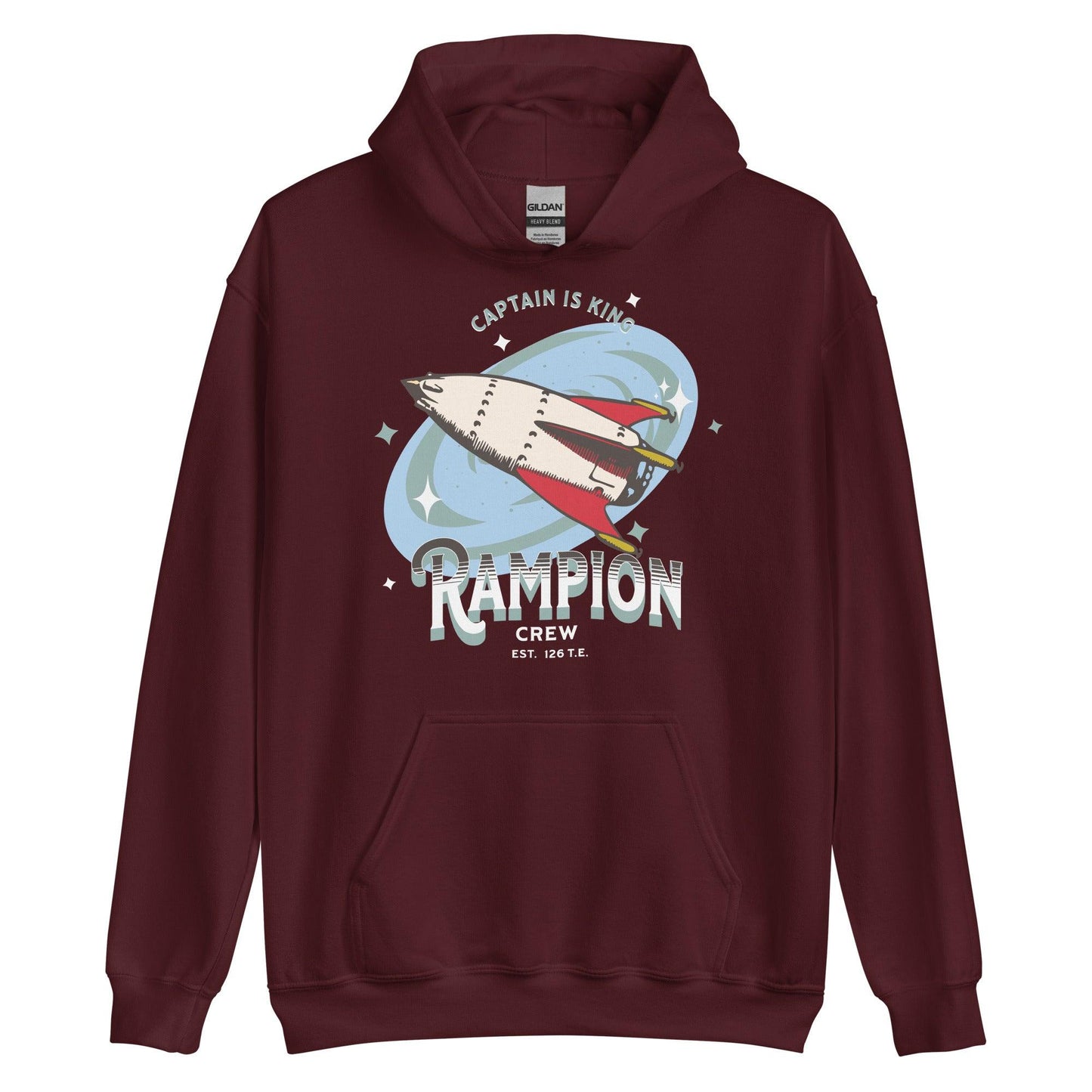 Rampion Crew Hoodie - The Bean Workshop - hoodie, Marissa Meyer, Rampion Crew, The Lunar Chronicles