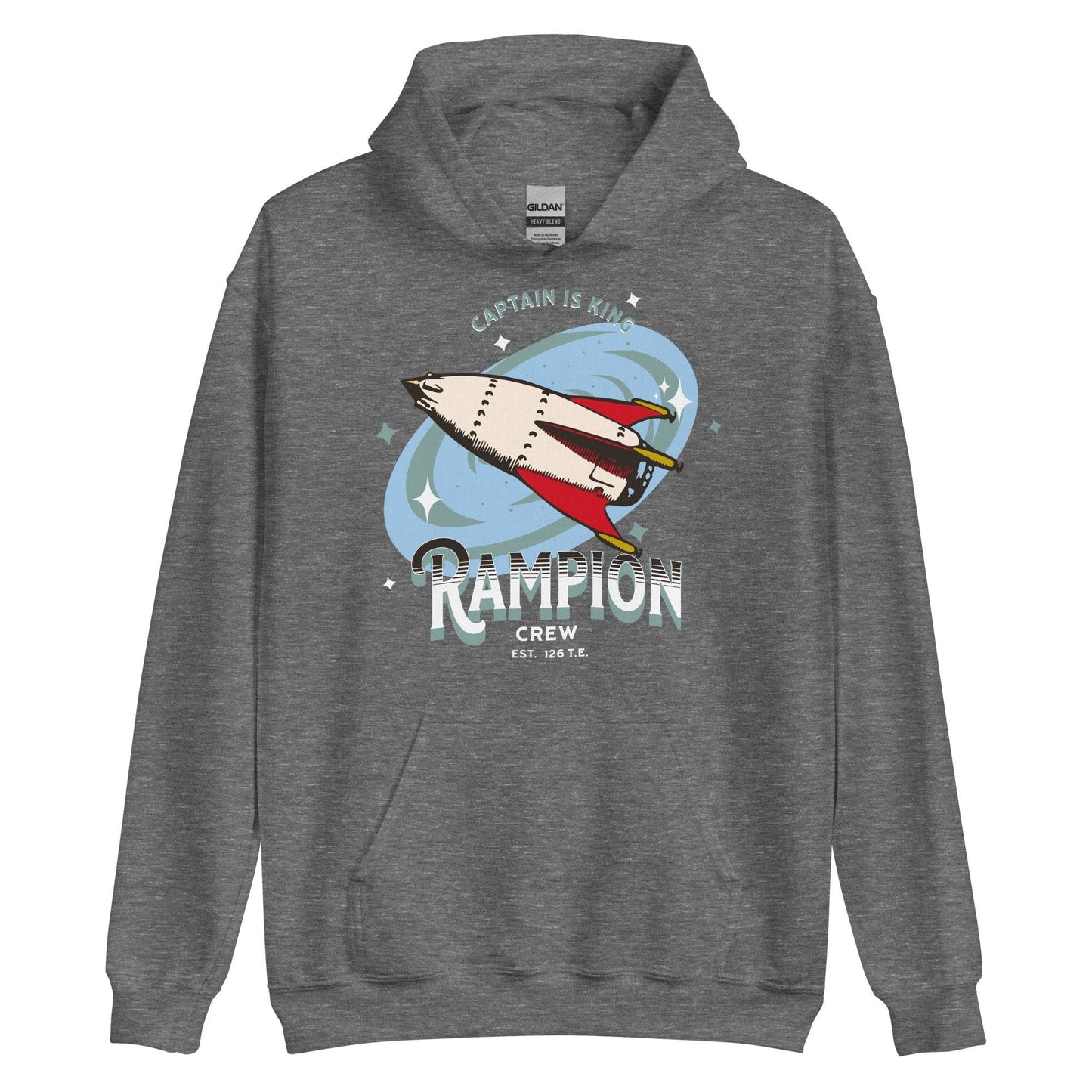 Rampion Crew Hoodie - The Bean Workshop - hoodie, Marissa Meyer, Rampion Crew, The Lunar Chronicles