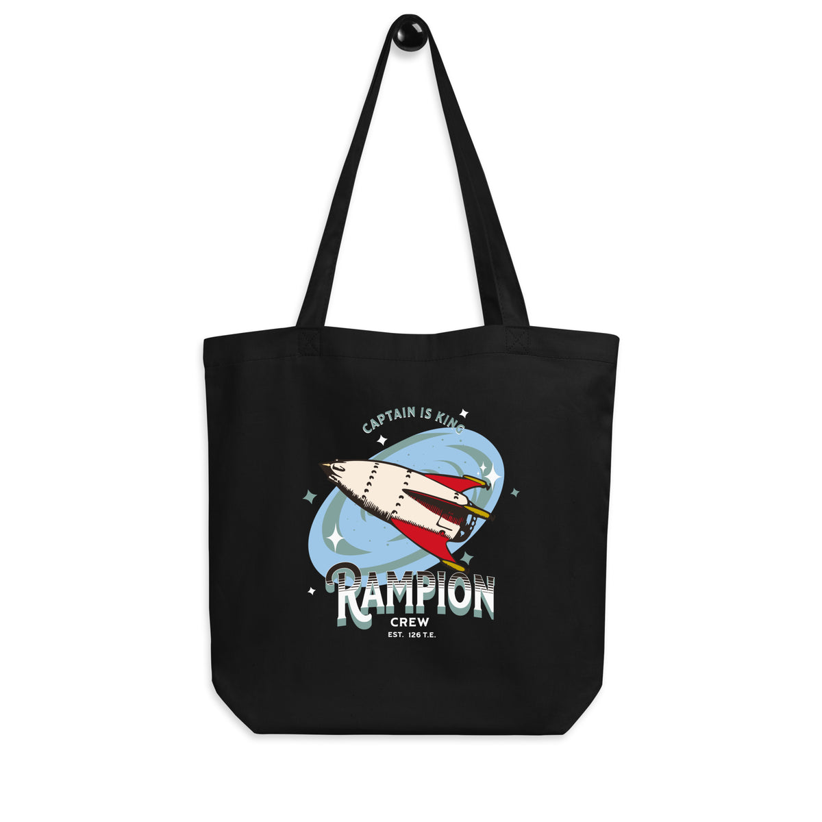 Rampion Crew Organic Cotton Twill Tote Bag - The Bean Workshop - Bookish Accesories, Linh Cinder, Marissa Meyer, Organic Cotton twill tote bag, Rampion Crew, The Lunar Chronicles, tote, Tote bag
