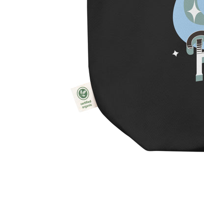 Rampion Crew Organic Cotton Twill Tote Bag - The Bean Workshop - Bookish Accesories, Linh Cinder, Marissa Meyer, Organic Cotton twill tote bag, Rampion Crew, The Lunar Chronicles, tote, Tote bag