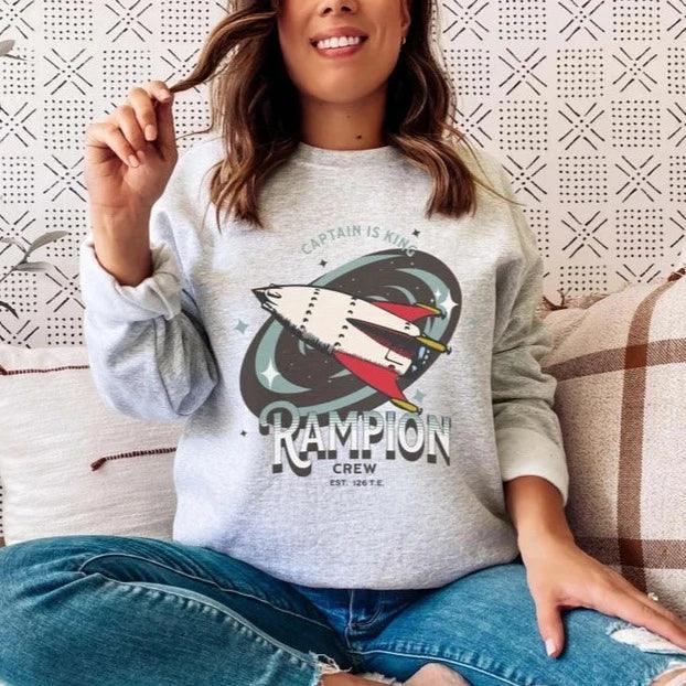 Rampion Crew Sweater - The Bean Workshop - marissa meyer, sweatshirt, tlc