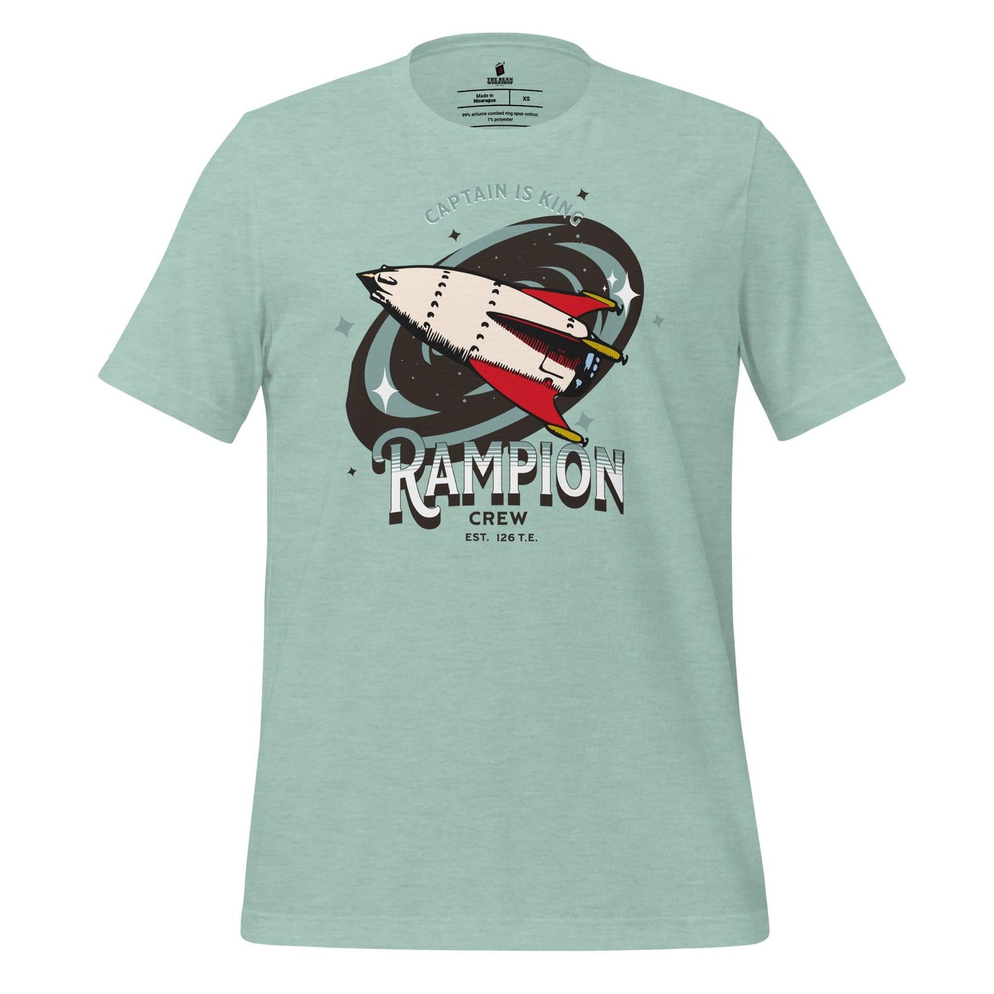Rampion Crew T-shirt - The Bean Workshop - Marissa Meyer, Rampion Crew, t-shirt, tee, The Lunar Chronicles