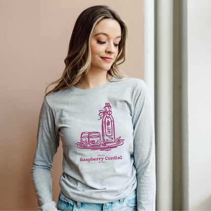 Raspberry Cordial Long Sleeve Tee