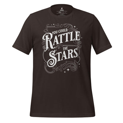 Rattle The Stars T Shirt - The Bean Workshop - aelin galathynius, caelena sardothien, sarah j. maas, t-shirt, throne of glass, tog