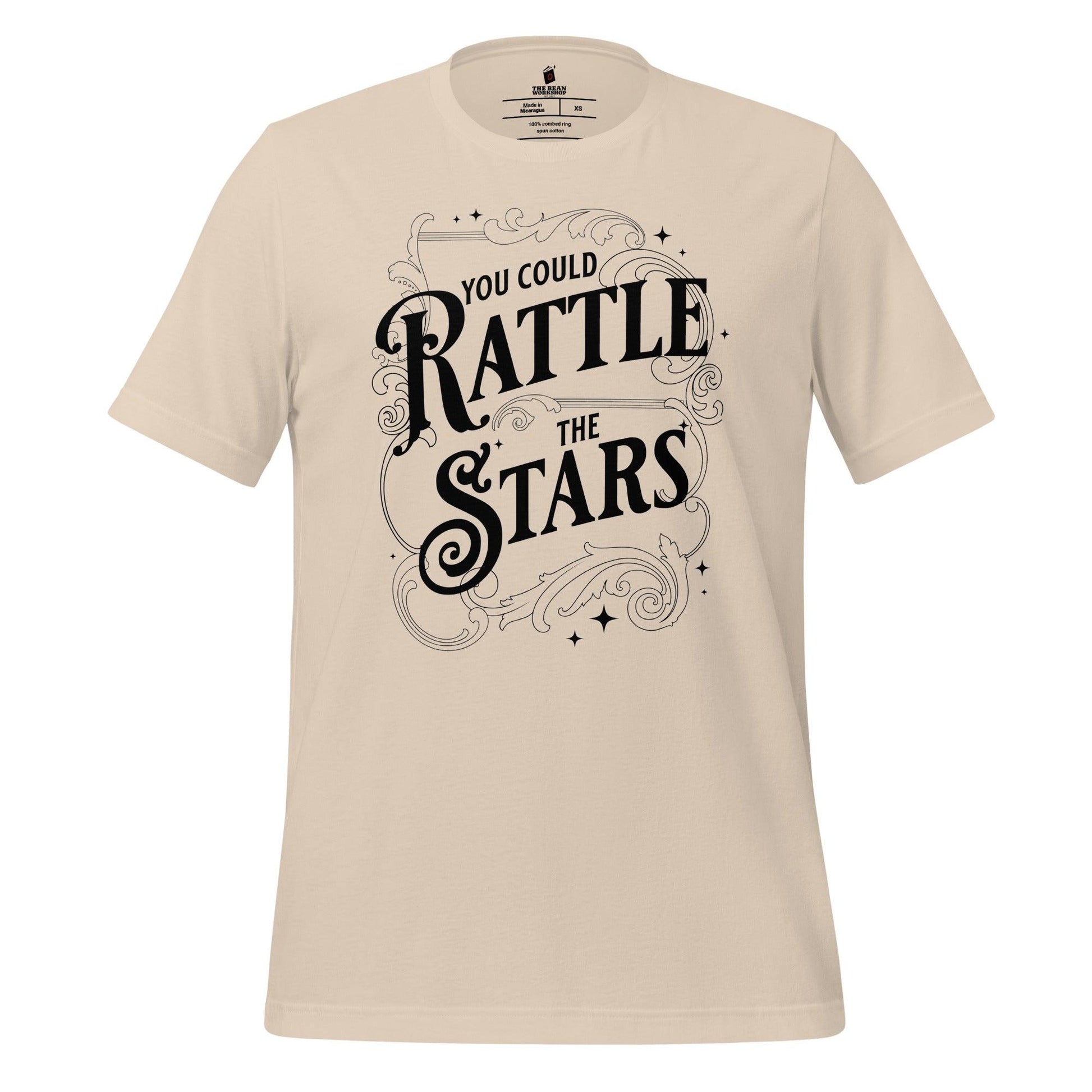 Rattle The Stars T-shirt - The Bean Workshop - sarah j. maas, t-shirt, tog