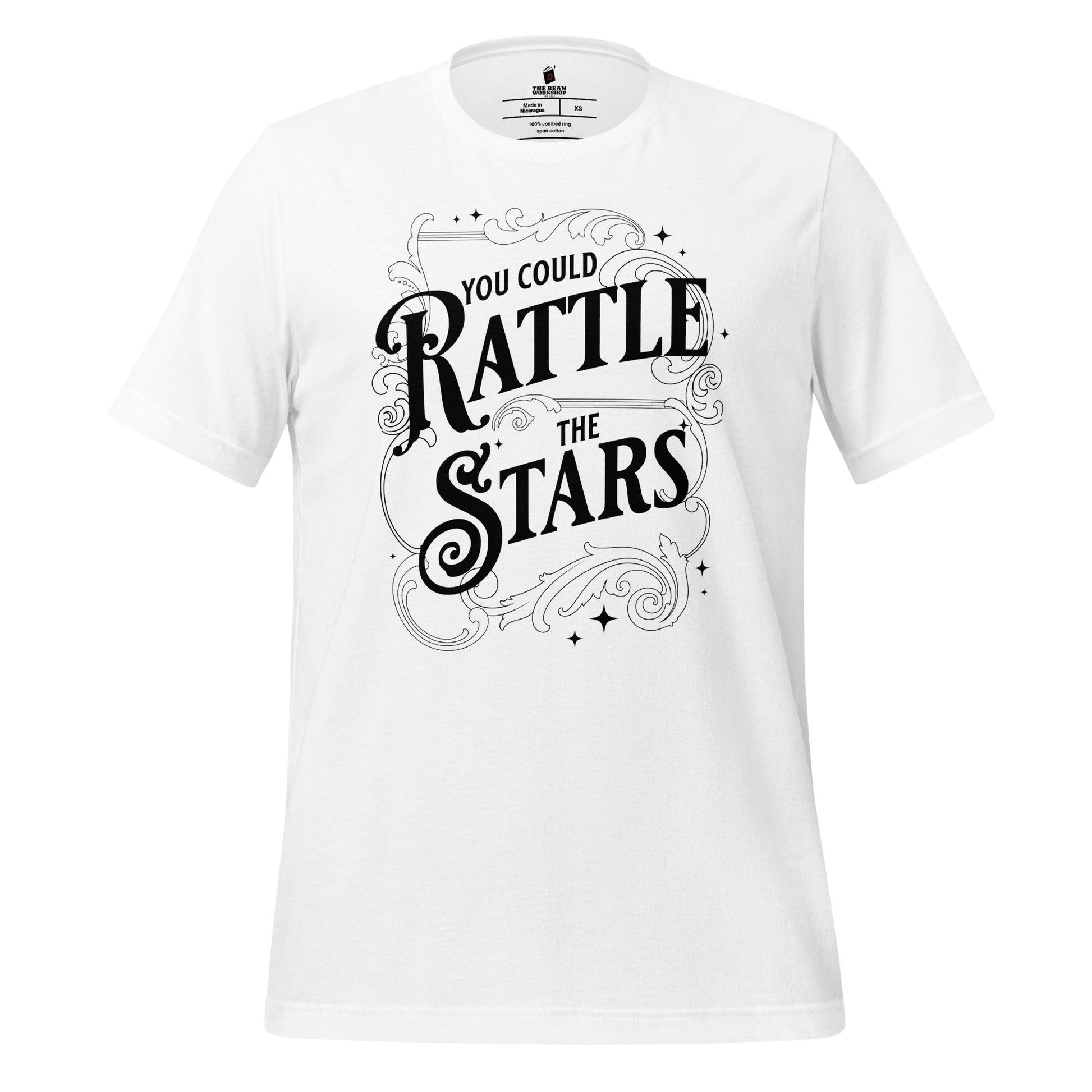 Rattle The Stars T-shirt - The Bean Workshop - sarah j. maas, t-shirt, tog