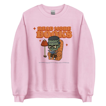 Read More Books Sweatshirt - The Bean Workshop - Frankenstein, Halloween, sweatshirt