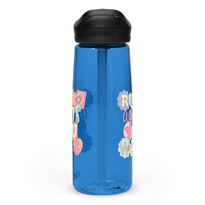 Read What You Want CamelBak® Sports Water Bottle - The Bean Workshop - book lover, read everyday, read what you want, sport water bottle, valentine, Valentine's Day Picks