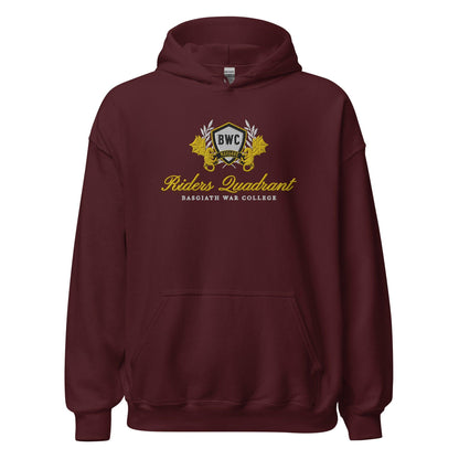 Riders Quadrant Embroidered Hoodie - The Bean Workshop - embroidered, fourth wing, hoodie, rebecca yarros