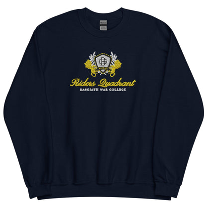 Riders Quadrant Embroidered Sweatshirt - The Bean Workshop - embroidered, fourth wing, rebecca yarros, sweatshirt