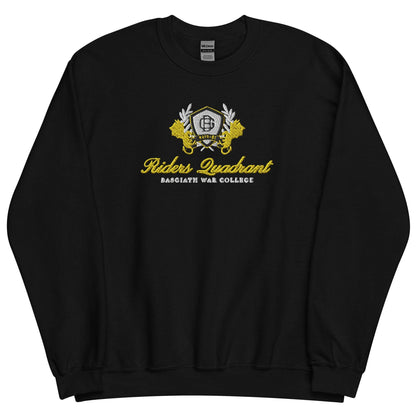 Riders Quadrant Embroidered Sweatshirt - The Bean Workshop - embroidered, fourth wing, rebecca yarros, sweatshirt