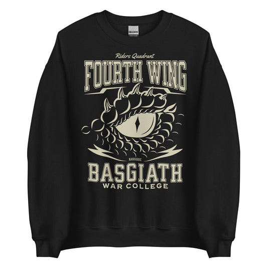 Riders Quadrant Sweatshirt - The Bean Workshop - Fourth Wing, Rebecca Yarros, Riders Quadrant, sweater, sweatshirt, The Empyrean